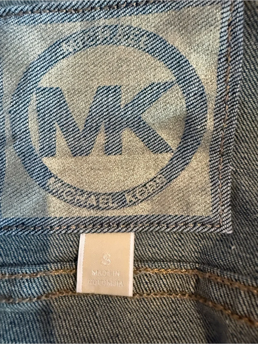 Michael Kors Women's Blue Denim Jean Jacket